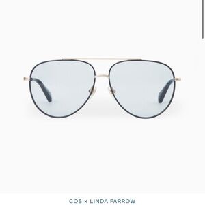 COS x Linda Farrow THE AVIATOR METAL SUNGLASSES